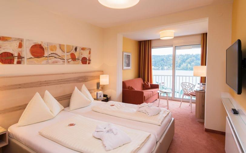 Double room Hochobir with balcony